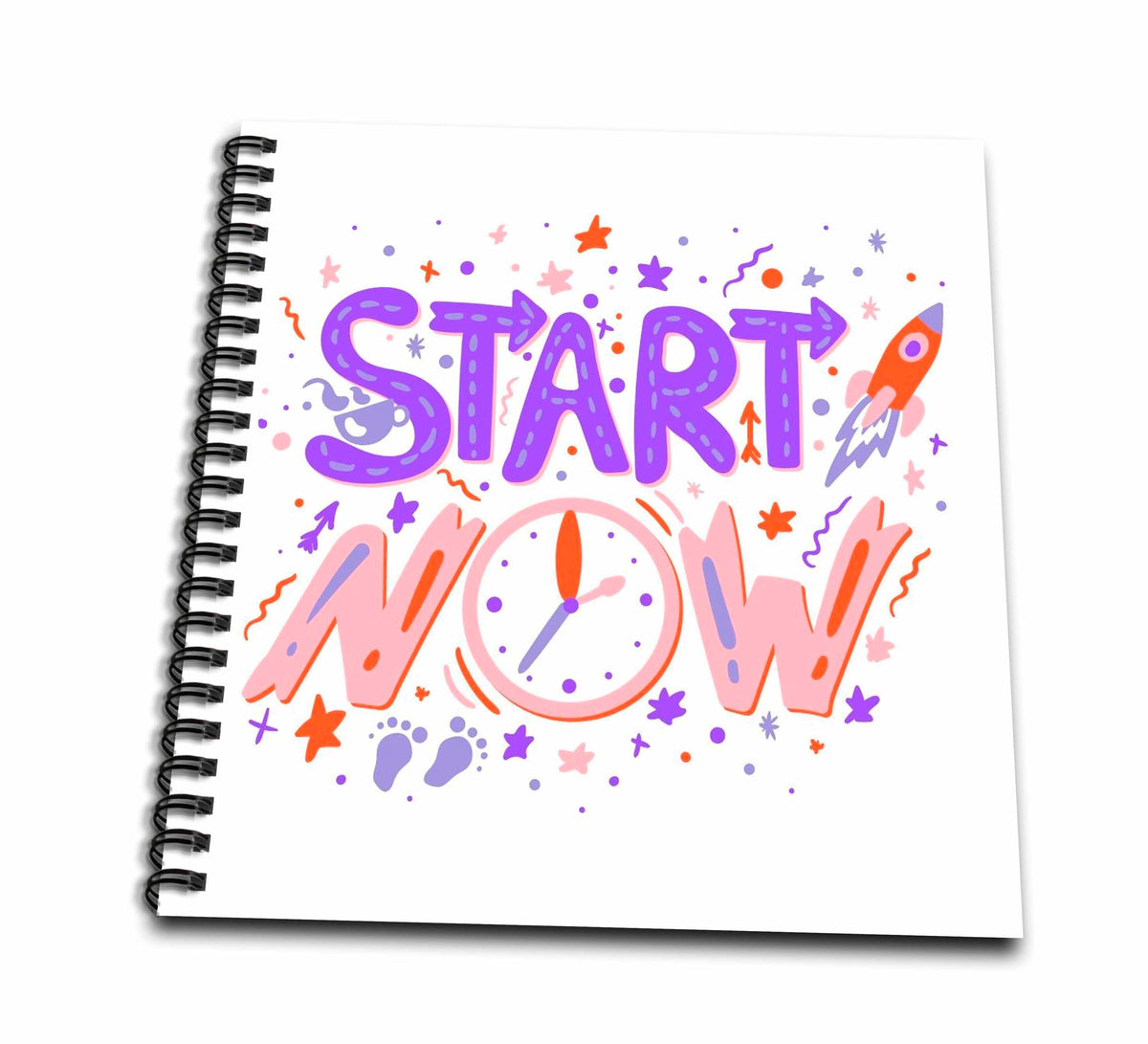 Start Now Mental Health Sketchbook