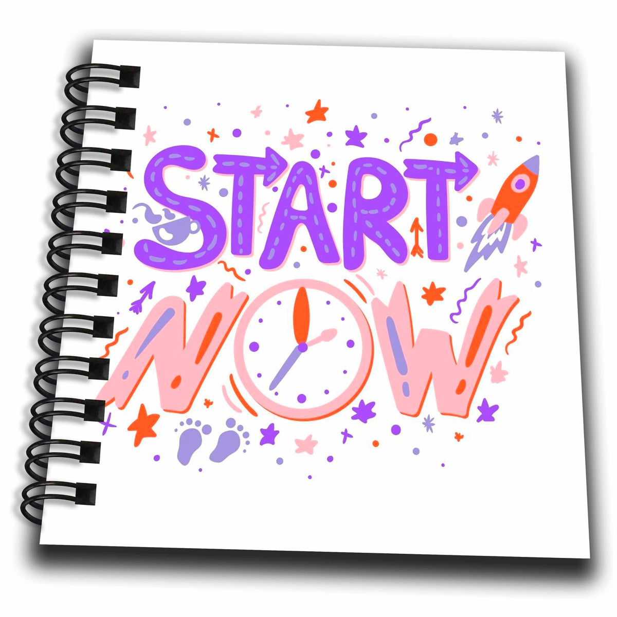 Start Now Mental Health Sketchbook