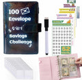 100 Envelope Challenge Budget Binder – Cash Stuffing Savings Tracker & Budget Planner