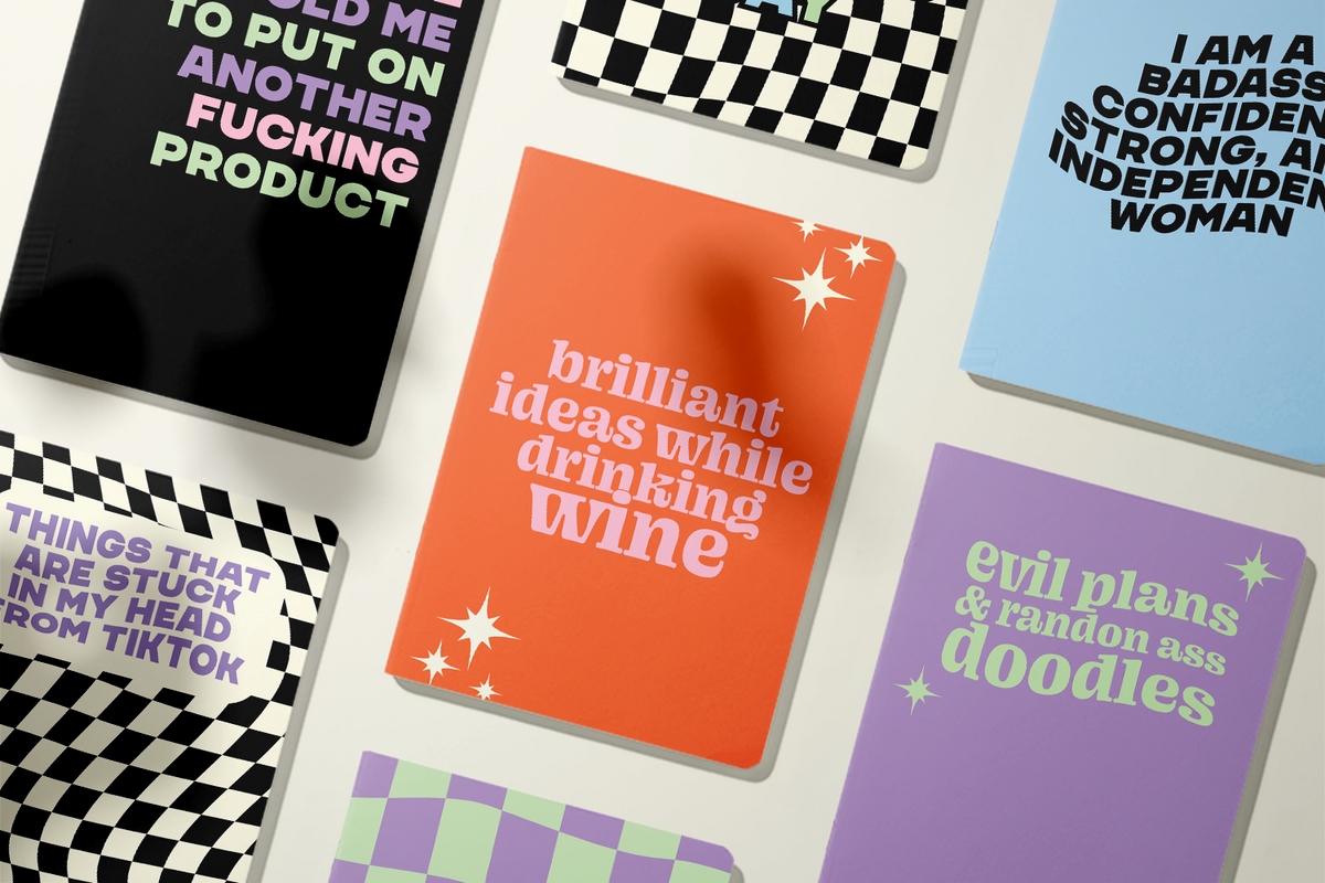 Silly Mental Health Pocket Journal